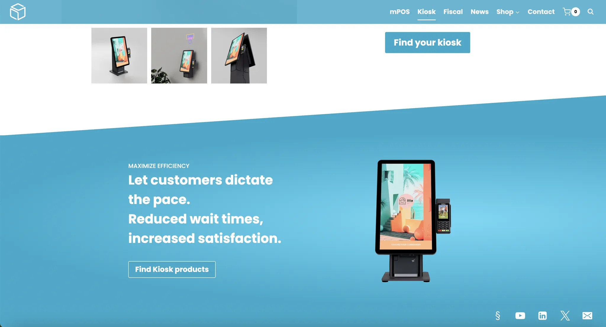 b2b webshop, technische producten, POS hardware, groothandel — BOXaPOS
