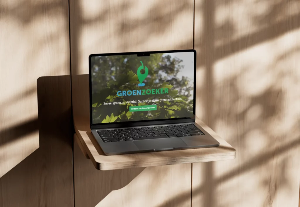 Een website voor een campagne die mensen terug de natuur laat opzoeken