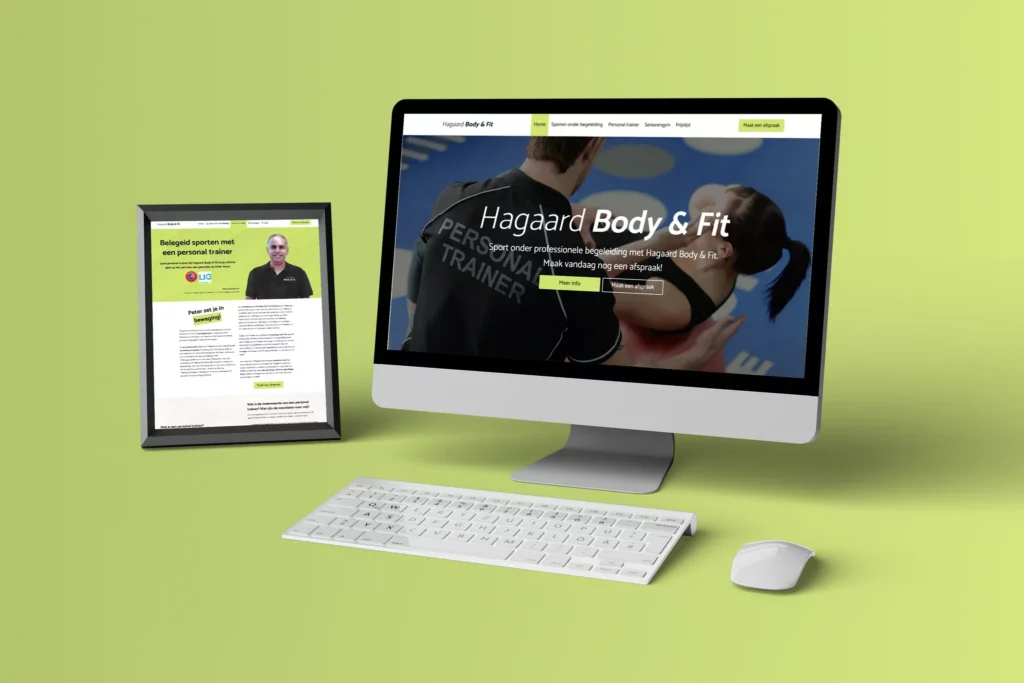 Site web personal training — paraître aussi professionnel en ligne qu’en séance de coaching