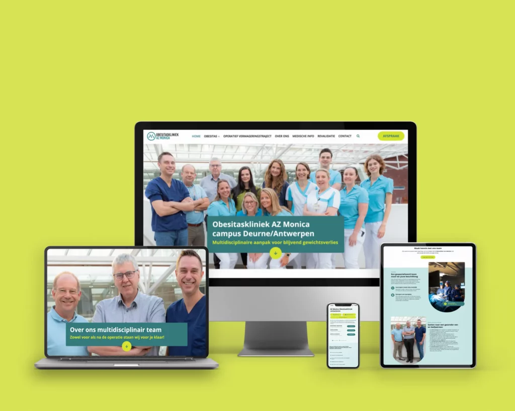 Een informatieve website voor een medische praktijk of kliniek