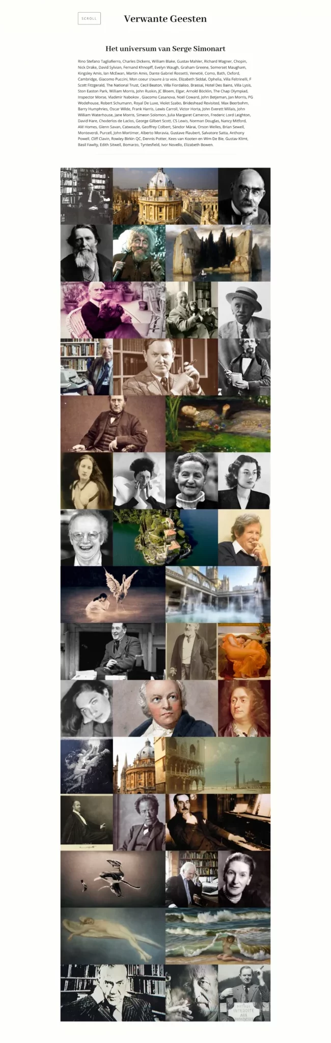 website schrijver Serge Simonart