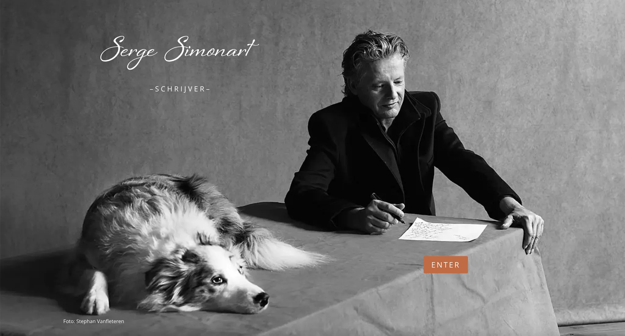 website schrijver Serge Simonart